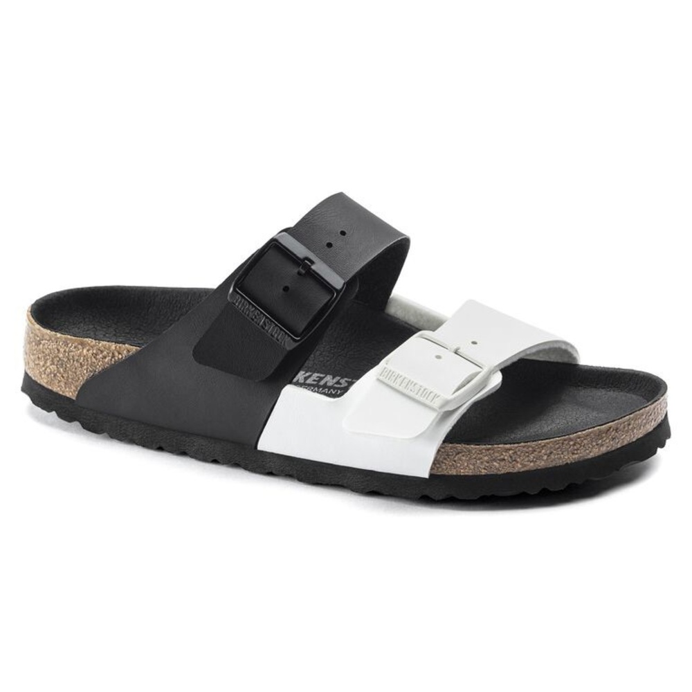 Birkenstock Arizona Split Black and White Sandals